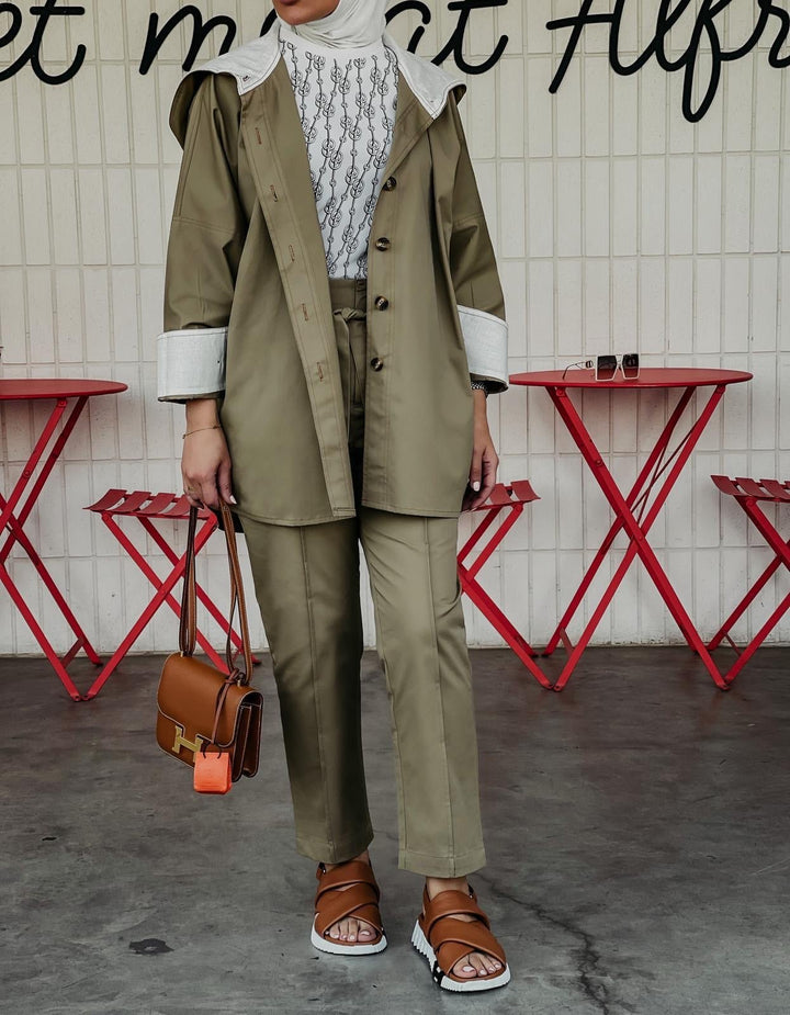 Casual Beige suit - AFRODA