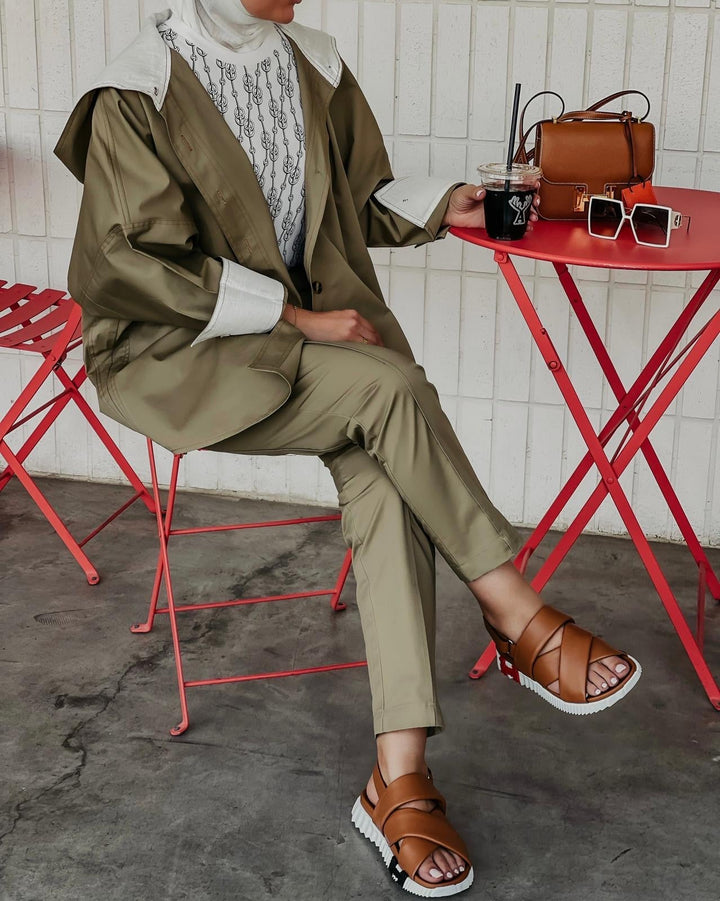 Casual Beige suit - AFRODA