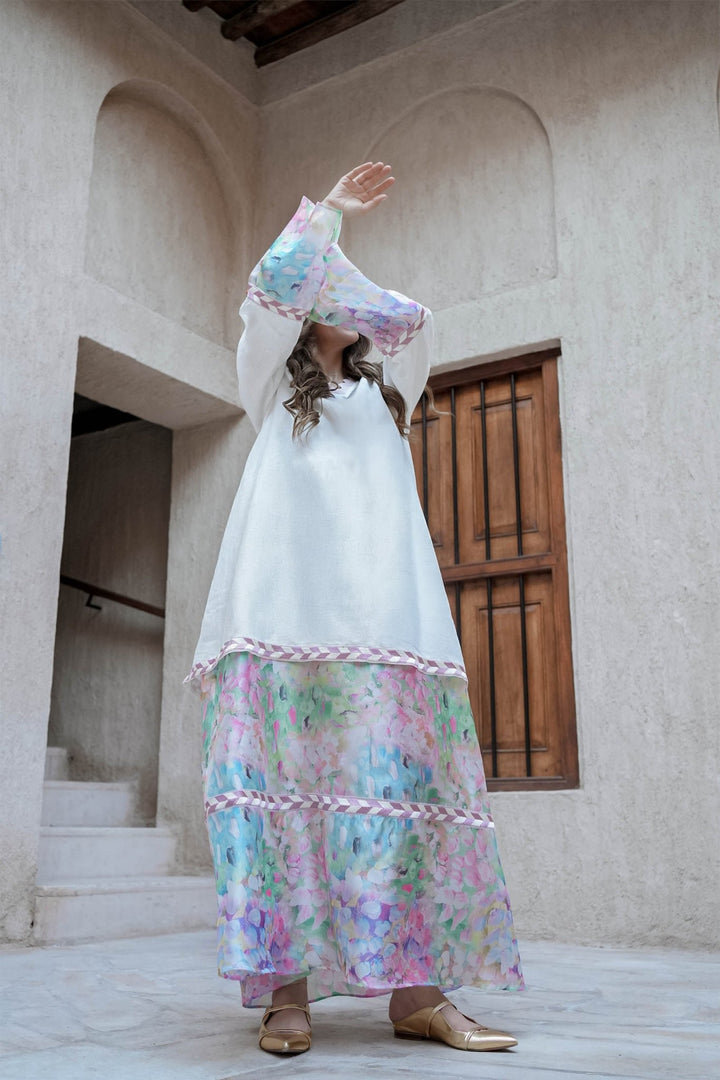 Floral Bloom Dress Ramadan 2025 - Limited Edition - afroda