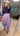 Layered Skirt - Pants Set with Classic Shirt - afroda