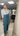 Layered Skirt - Pants Set with Classic Shirt - afroda