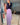 Layered Skirt - Pants Set with Classic Shirt - afroda
