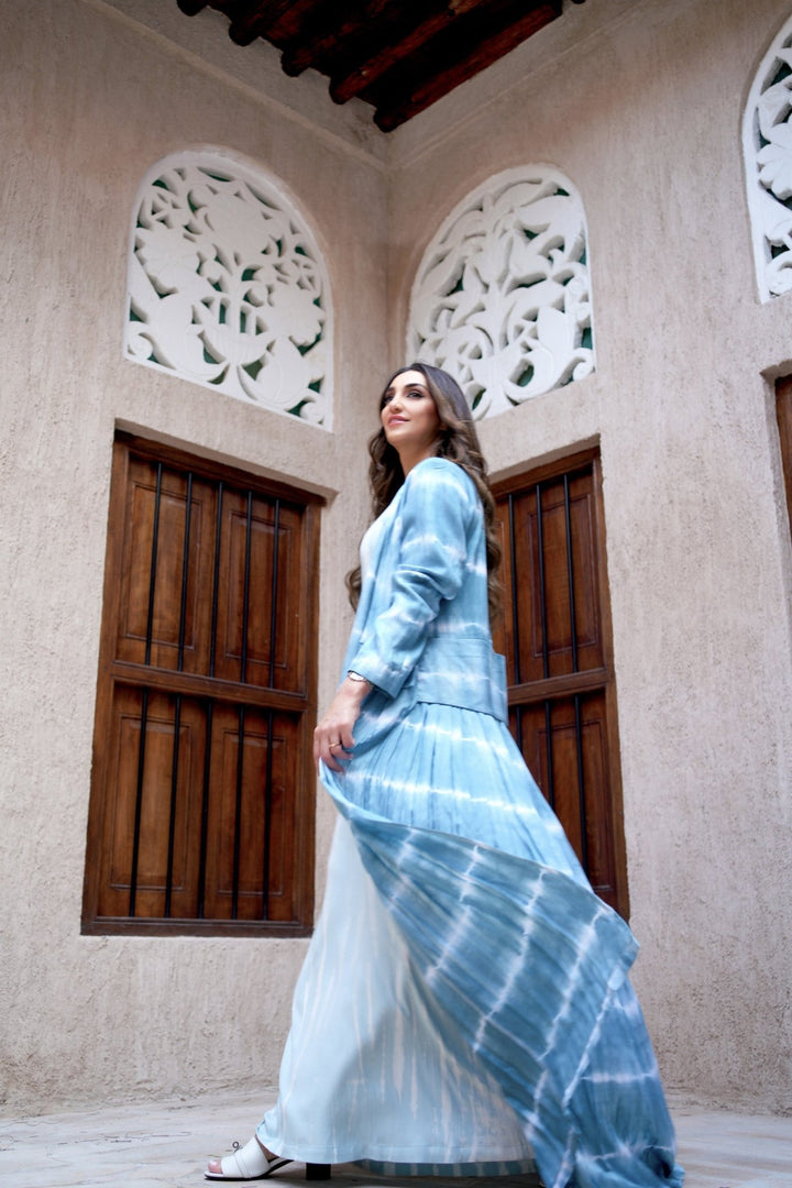 Ocean Whisper Dress - Ramadan 2025 Limited Edition - afroda