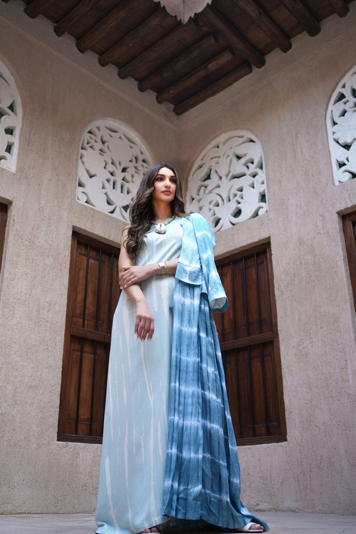 Ocean Whisper Dress - Ramadan 2025 Limited Edition - afroda