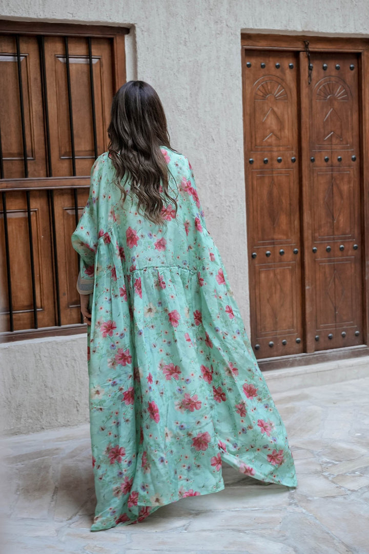 Petal Breeze Abaya Ramadan 2025 - Limited Edition - afroda