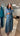 Piece Chambray Set – Tie - Waist Dress with Sleeveless Inner & Overshirt - afroda
