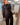 Tailored Satin Set – Sculpted Shirt & Slit Pants - afroda