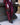 Trendy burgendy Suit - afroda